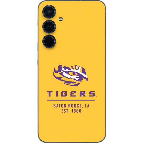 LSU Tigers Baton Rouge Yellow Galaxy A35 5G Skin