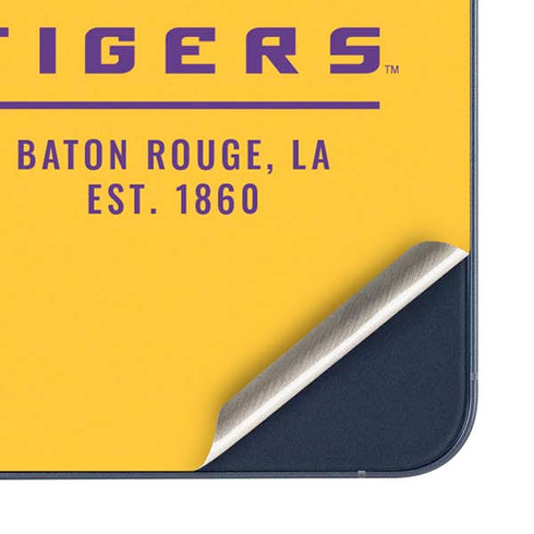 LSU Tigers Baton Rouge Yellow Galaxy A35 5G Skin