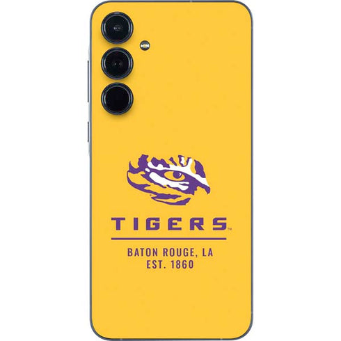LSU Tigers Baton Rouge Yellow Galaxy A55 5G Skin
