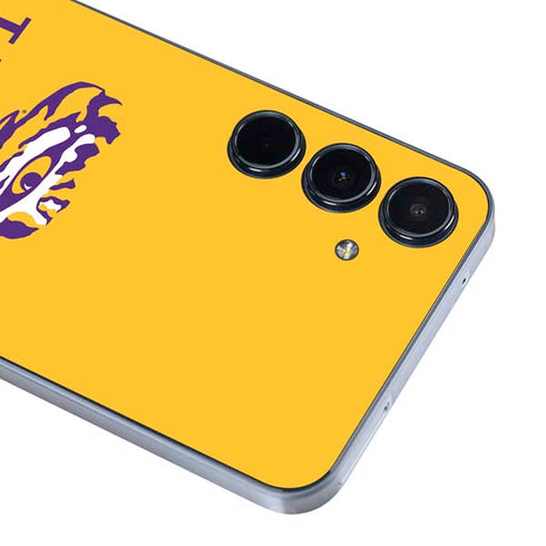 LSU Tigers Baton Rouge Yellow Galaxy A55 5G Skin