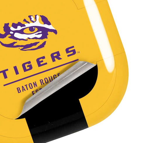 Louisiana State University - LSU Tigers Baton Rouge Yellow Galaxy Buds Live Skin