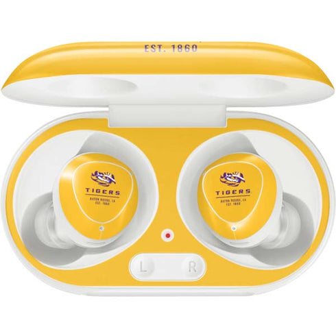 Louisiana State University - LSU Tigers Baton Rouge Yellow Galaxy Buds Plus Skin