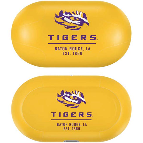 Louisiana State University - LSU Tigers Baton Rouge Yellow Galaxy Buds Plus Skin