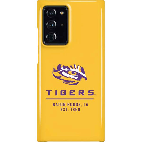LSU Tigers Baton Rouge Yellow Galaxy Cases