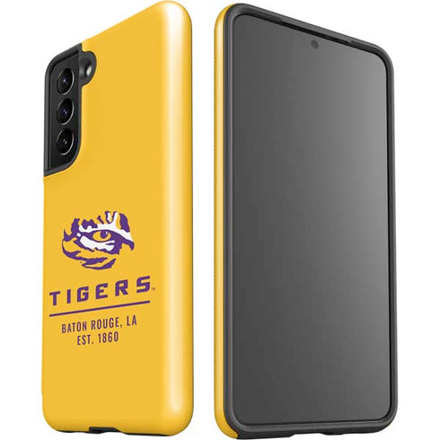 LSU Tigers Baton Rouge Yellow Galaxy S21 5G Pro Case