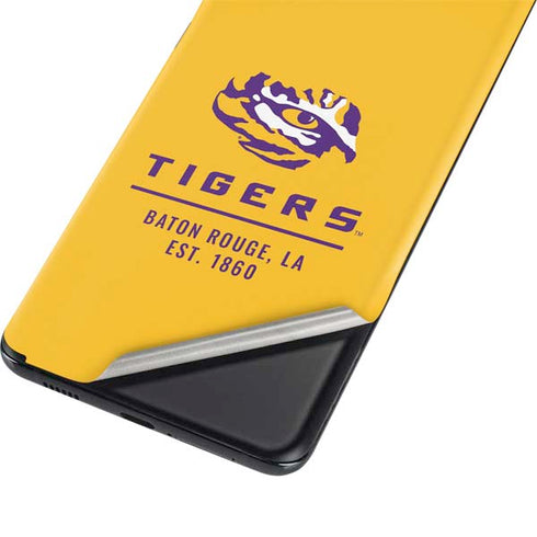 Louisiana State University - LSU Tigers Baton Rouge Yellow Galaxy S21 5G Skin