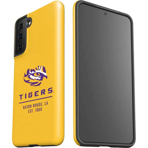 LSU Tigers Baton Rouge Yellow Galaxy S21 Plus 5G Pro Case