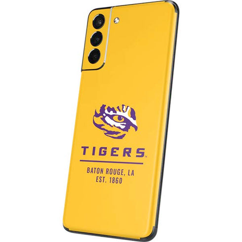 Louisiana State University - LSU Tigers Baton Rouge Yellow Galaxy S21 Plus 5G Skin