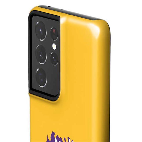 LSU Tigers Baton Rouge Yellow Galaxy S21 Ultra 5G Pro Case