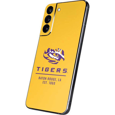 Louisiana State University - LSU Tigers Baton Rouge Yellow Galaxy S22 Plus Skin