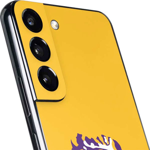 Louisiana State University - LSU Tigers Baton Rouge Yellow Galaxy S22 Plus Skin