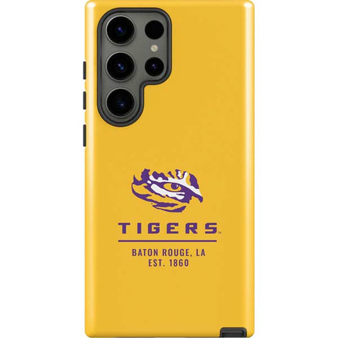 LSU Tigers Baton Rouge Yellow Galaxy S23 Ultra Pro Case