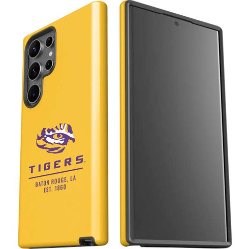 LSU Tigers Baton Rouge Yellow Galaxy S23 Ultra Pro Case