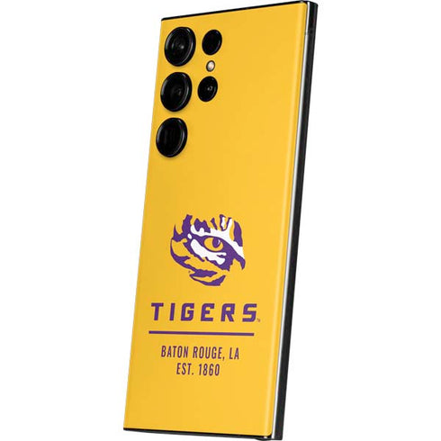 Louisiana State University - LSU Tigers Baton Rouge Yellow Galaxy S23 Ultra Skin