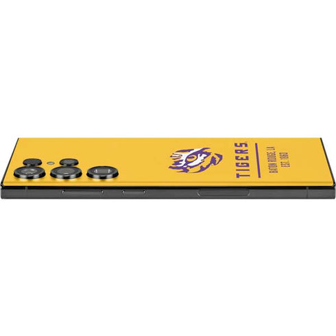 Louisiana State University - LSU Tigers Baton Rouge Yellow Galaxy S23 Ultra Skin
