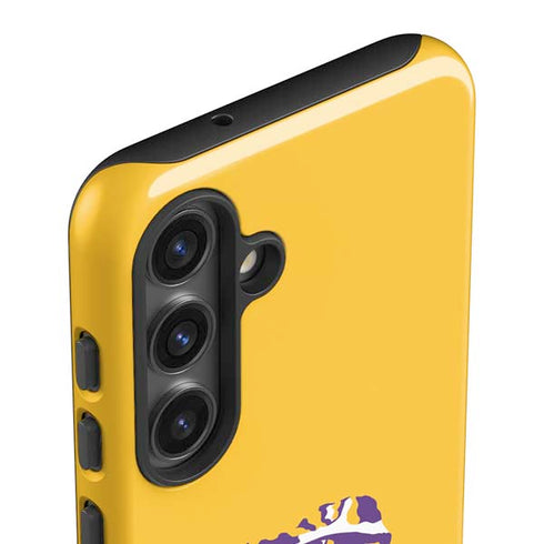 LSU Tigers Baton Rouge Yellow Galaxy S25 Impact Case