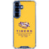 LSU Tigers Baton Rouge Yellow Galaxy S25 Plus Clear Case