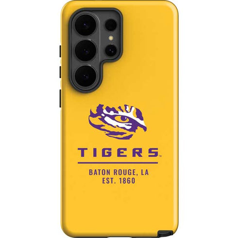 LSU Tigers Baton Rouge Yellow Galaxy S26 Ultra Impact Case
