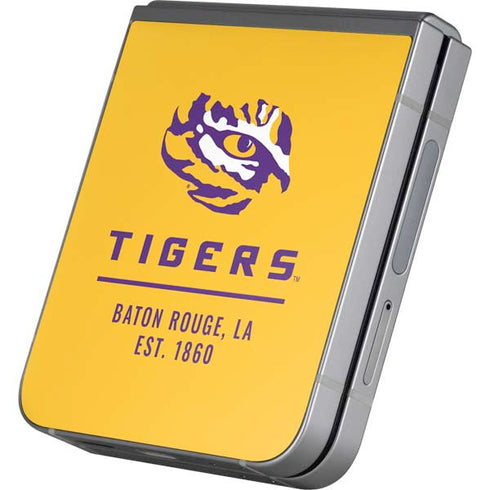 LSU Tigers Baton Rouge Yellow Galaxy Z Flip6 Skin