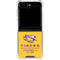 LSU Tigers Baton Rouge Yellow Galaxy Z Flip6 Clear Case