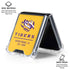 LSU Tigers Baton Rouge Yellow Galaxy Z Flip6 Clear Case