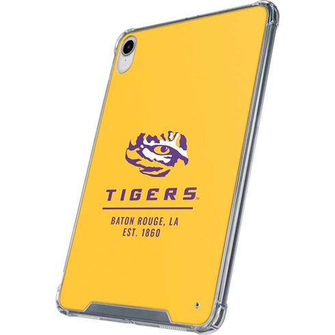 LSU Tigers Baton Rouge Yellow iPad 11th Gen (2025) Clear Case