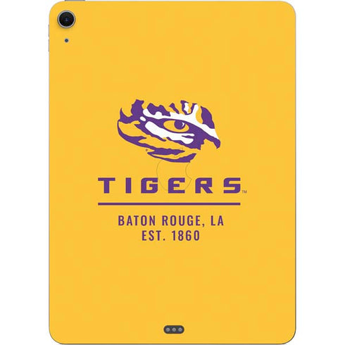 LSU Tigers Baton Rouge Yellow Apple iPad Air Skin