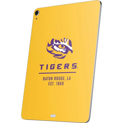 LSU Tigers Baton Rouge Yellow Apple iPad Air Skin