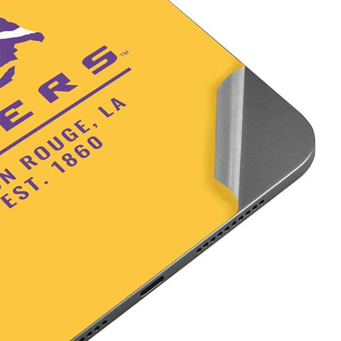 LSU Tigers Baton Rouge Yellow Apple iPad Mini Skin