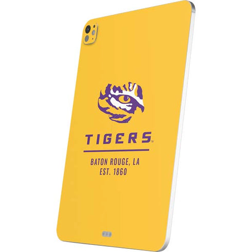 LSU Tigers Baton Rouge Yellow iPad Pro 13in M4 (2024) Skin