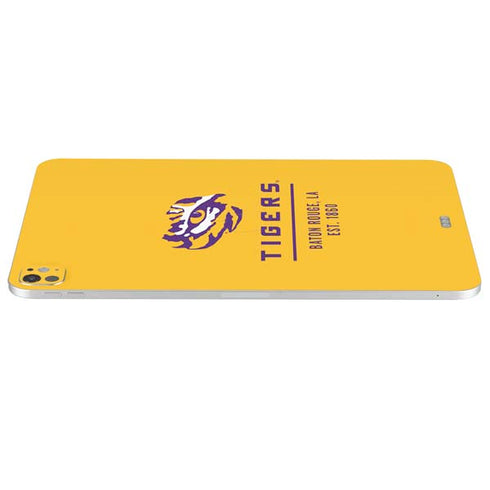 LSU Tigers Baton Rouge Yellow iPad Pro 13in M4 (2024) Skin