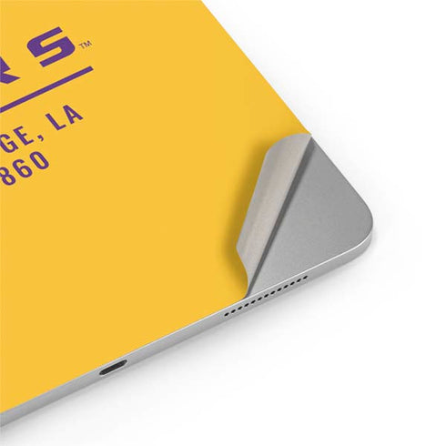 LSU Tigers Baton Rouge Yellow iPad Pro 13in M4 (2024) Skin