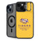 LSU Tigers Baton Rouge Yellow iPhone 14 Kickstand Case