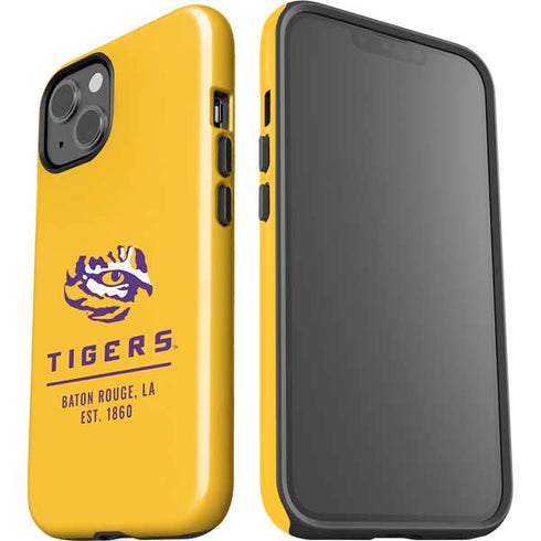 LSU Tigers Baton Rouge Yellow iPhone 14 Plus Impact Case