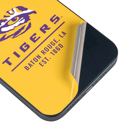 Louisiana State University - LSU Tigers Baton Rouge Yellow iPhone 14 Plus Skin