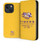 LSU Tigers Baton Rouge Yellow iPhone 15 Folio Case
