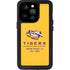 LSU Tigers Baton Rouge Yellow iPhone 15 Pro Waterproof Case