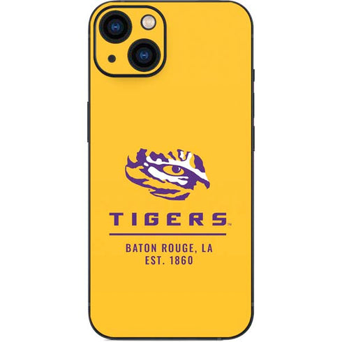 Louisiana State University - LSU Tigers Baton Rouge Yellow iPhone 15 Skin