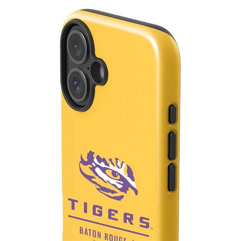 LSU Tigers Baton Rouge Yellow iPhone 16 Impact Case