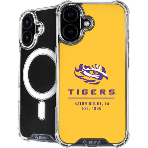 LSU Tigers Baton Rouge Yellow iPhone 16 Plus MagSafe Case