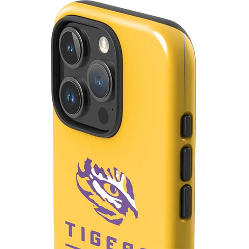 LSU Tigers Baton Rouge Yellow iPhone 16 Pro Impact Case
