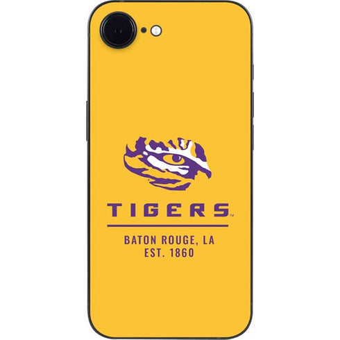 LSU Tigers Baton Rouge Yellow iPhone 16e Skin