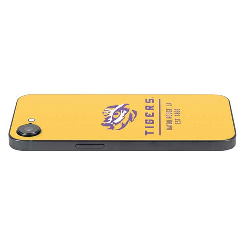 LSU Tigers Baton Rouge Yellow iPhone 16e Skin