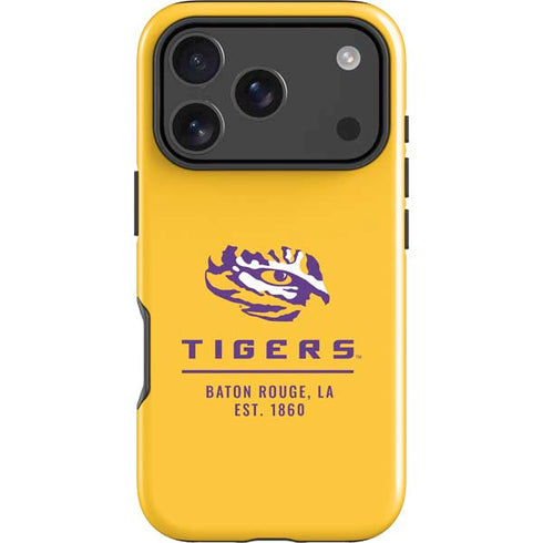 LSU Tigers Baton Rouge Yellow iPhone 18 Pro Impact Case