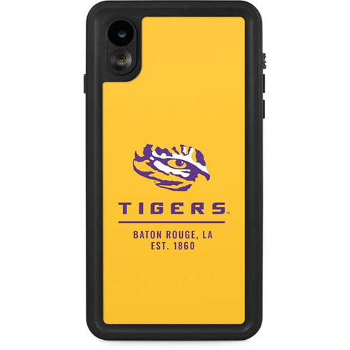 LSU Tigers Baton Rouge Yellow iPhone Cases