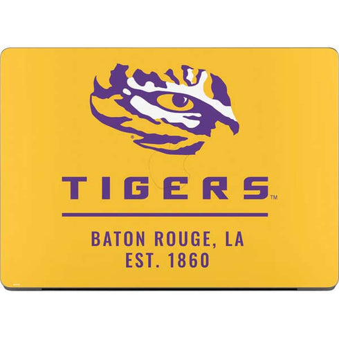 LSU Tigers Baton Rouge Yellow Apple MacBook Pro 14-inch Skin