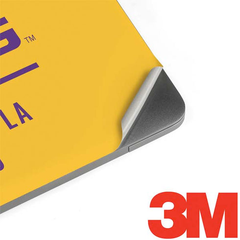 LSU Tigers Baton Rouge Yellow MacBook Skins