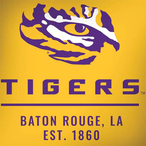 LSU Tigers Baton Rouge Yellow MacBook Skins
