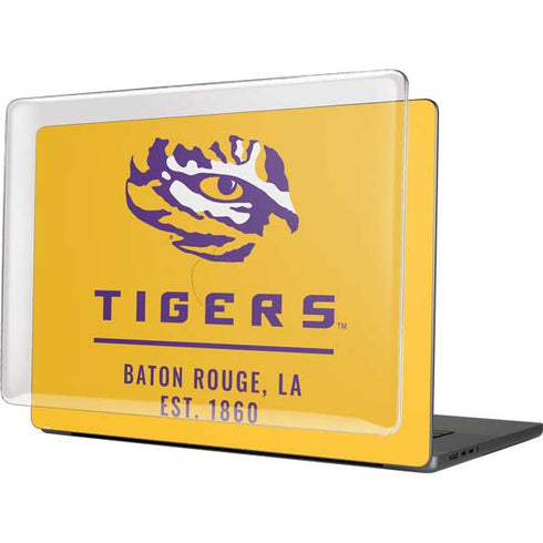 LSU Tigers Baton Rouge Yellow MacBook Cases