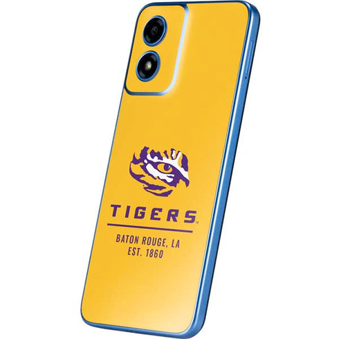 LSU Tigers Baton Rouge Yellow Moto G Play 4G (2024) Skin